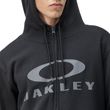 Moletom Masculino Oakley Bark FZ Hoodie Blackout PRETO-472427BR-02E- -4-